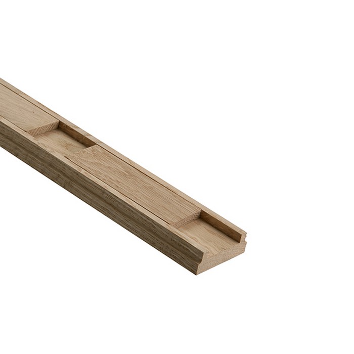 Cheshire Mouldings Benchmark Oak 41mm Baserail - Image 2