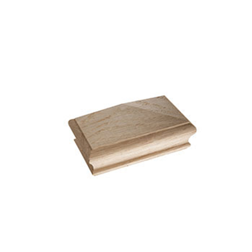 Cheshire Mouldings Benchmark Oak Pyramid Newel Cap - Image 2