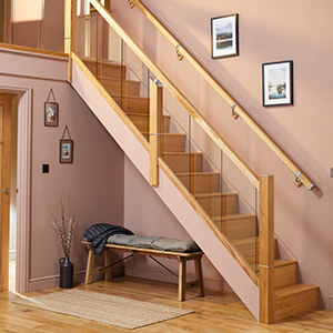 Cheshire Mouldings Brushed Nickel Slim Newel Cap - Image 2